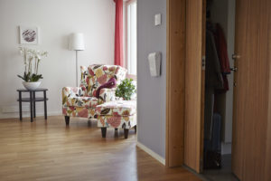 Dörr til lägenhet Villa Sköndal