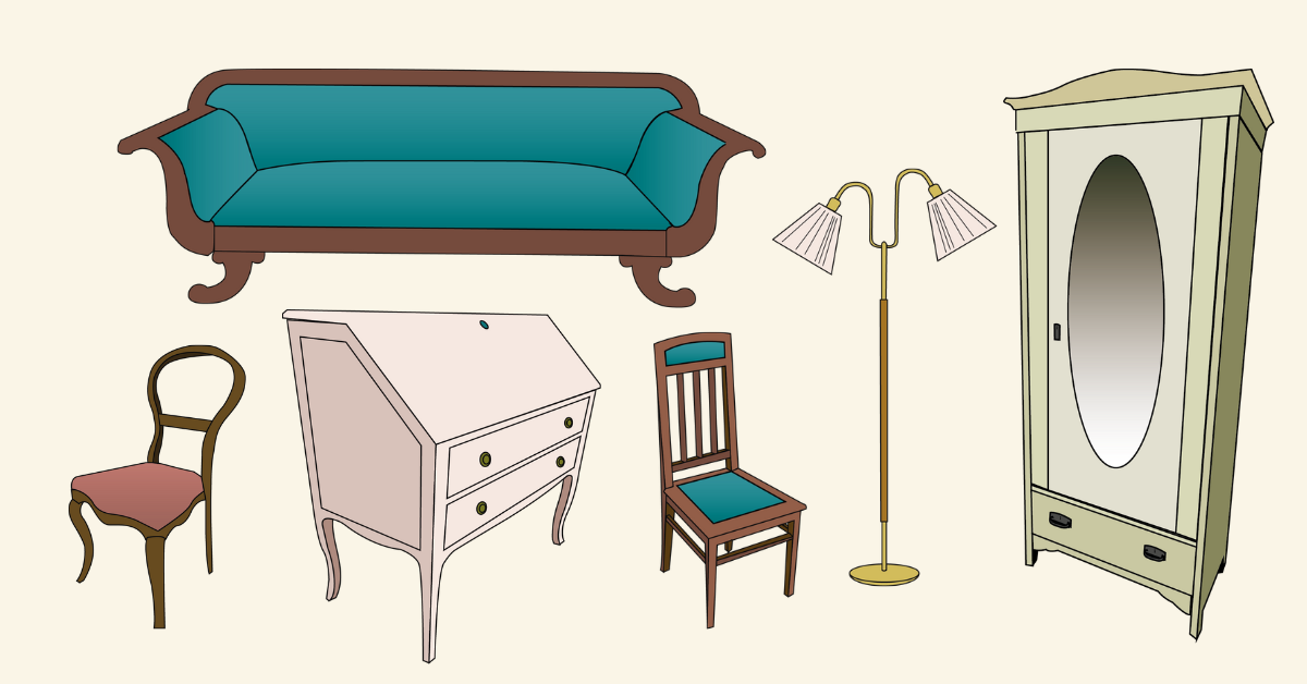 Möbler från början av 1900-talet